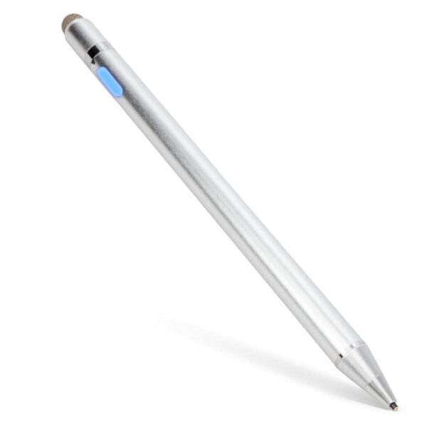 BoxWave Stylus Pen Compatible with Planet Computers Astro Slide - AccuPoint Active Stylus, Electronic Stylus with Ultra Fine Tip - Metallic Silver - Image 9