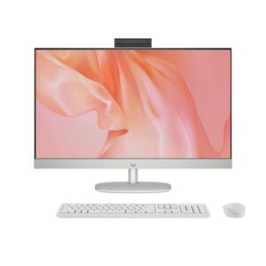 HP 27 Ultra 7 Business All-in-One Desktop, 27" FHD, Intel 12 Cores Ultra 7 155U (Beats Intel i7-1355U), 32GB DDR5 RAM, 1TB SSD, Wireless KB & Mouse, Wi-Fi 6, Windows 11 Pro