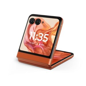 Motorola razr | 2024 | Unlocked | Made for US 8/256GB | 50MP Camera | Spritz Orange