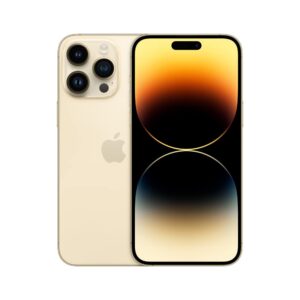 Apple iPhone 14 Pro Max, 128GB, Gold for AT&T (Renewed)