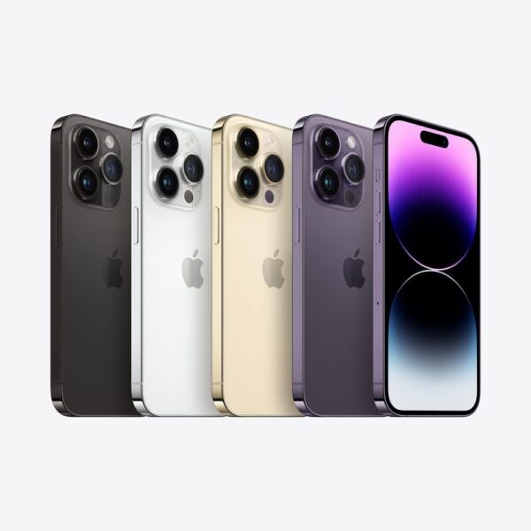 Apple iPhone 14 Pro Max, 128GB, Deep Purple - Unlocked (Renewed) - Image 2