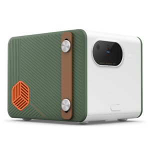 BenQ GS50 1080p Wireless Outdoor Projector | Smart Android TV | WiFi & Bluetooth | 2.1 Channel Speakers with Extra Bass | HDR10 | Autofocus & Keystone | Portable Movie Projector for Camping & Home