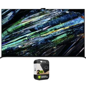 Sony XR77A95L BRAVIA XR A95L 77 inch QD-OLED 4K HDR Smart TV 2023 (Renewed) Bundle with 2 YR CPS Enhanced Protection Pack
