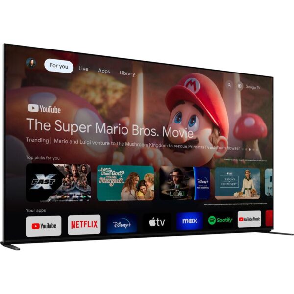 Sony K85XR90 BRAVIA 9 85 inch 4K HDR Smart QLED Mini-LED TV 2024 (Renewed) Bundle with 2 YR CPS Enhanced Protection Pack - Image 8