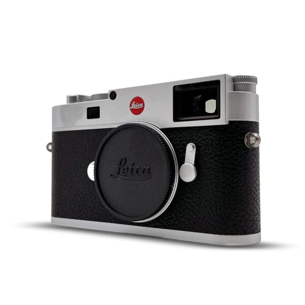 Leica M11 Digital Rangefinder Camera - Silver (20201) with 128GB Extreme Pro SD Card + Padded Camera Bag + Memory Card Wallet & Reader + Neck Strap + Lens Cap Keeper + Cleaning Kit - Image 4