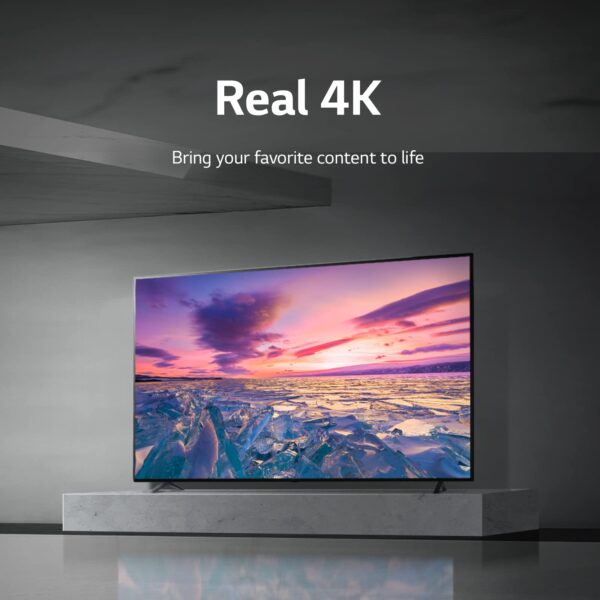 LG 75-Inch Class UR9000 Series Alexa Built-in 4K Smart TV (3840 x 2160),Bluetooth, Wi-Fi, USB, Ethernet, HDMI 60Hz Refresh Rate, AI-Powered 4K,Black - Image 9