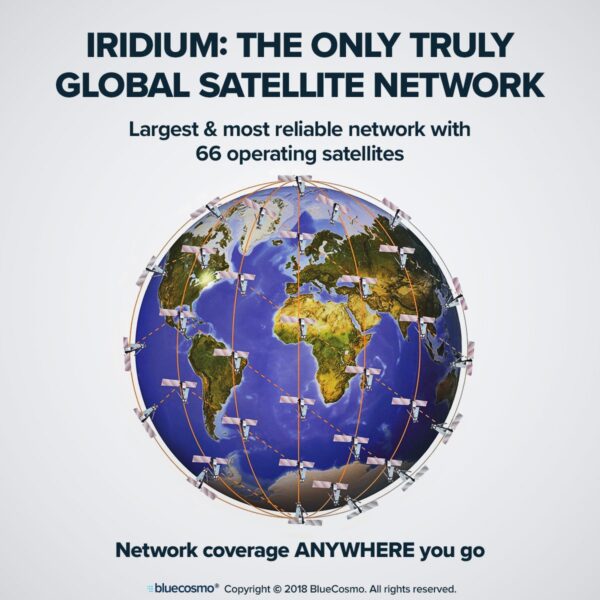 BlueCosmo Iridium Extreme Satellite Phone Bundle - Only Truly Global Satellite Phone - Voice, SMS Text Messaging, GPS Tracking, Emergency SOS - Prepaid SIM Card Included - Online Activation - 24/7 - Image 9