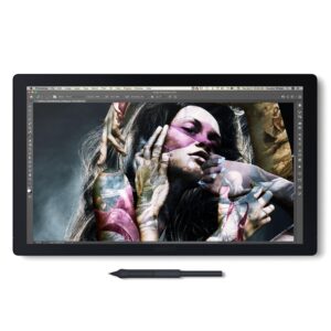 Wacom Cintiq Pro 17 Drawing Tablet with Screen, 17.3" Ultra HD 4K. 10-bit 120Hz Touchscreen Display Graphic Arts Tablet with Pro Pen 3, for Windows PC, Mac, Linux