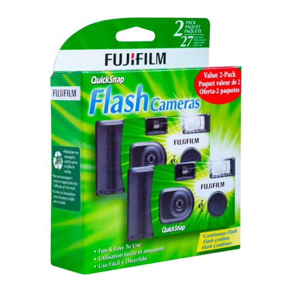Fujifilm QuickSnap Flash 400 One-Time-Use Camera - 2 Pack - Image 3