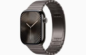 Apple Watch Series 10 [GPS + Cellular, 42mm] - Slate Titanium Case with Slate Link Bracelet (Renewed)