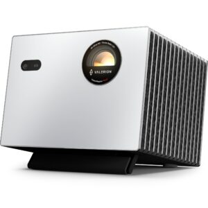 Valerion StreamMaster Plus2 Triple Laser Projector 4K, 2X Faster Performance, 4ms Lag-Free Gaming, IMAX, Google TV, HDR10+, AI-Enhanced, with Smart Google Home & Apple Homekit, 3D, Dolby Vision&Atmos
