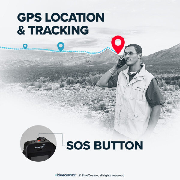 BlueCosmo Inmarsat IsatPhone 2.1 Satellite Phone Kit (SIM Included), unlocked - Global Coverage - Voice, SMS, GPS Tracking, Emergency SOS - Prepaid and Monthly Service Plan Options - Image 7