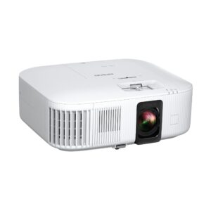 EPSON 2022 New Upgrade Home Cinema 2350 4K PRO-UHD Smart Gaming Projector with Android TV, 3-Chip 3LCD, HDR10, HLG, 2,800 Lumens, Low Latency, 10 W Speaker, Bluetooth, Streaming Capability