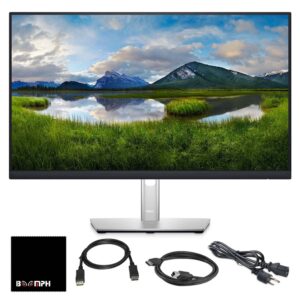 Dell P2725H 27" 16:9 IPS Computer Monitor Screen with DisplayPort and USB 3.0 Upstream Cables - New Model