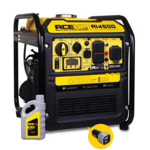 Aceup Energy 4500 Watt Inverter Generator 223CC, Gas Powered Generator for Camping, Home Use, RV-Ready EPA Compliant