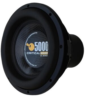 Critical Mass UL12 The Perfect Subwoofer Car Audio Award-Winning 2500Watt RMS Dual 1.5 ohm 12" Subwoofer Ultra Small Enclosure Super-subwoofer (UL12 Subwoofer, UL12 Only)