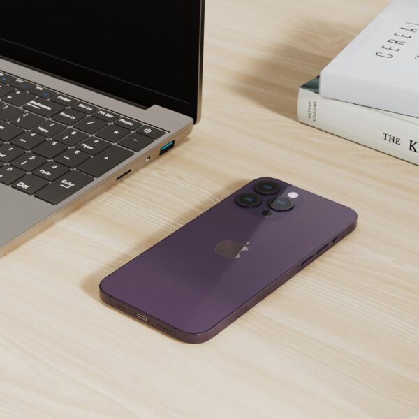 Apple iPhone 14 Pro Max, 128GB, Deep Purple - Unlocked (Renewed) - Image 5