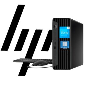 HP ProDesk 400 G9 SFF Business Desktop Computer, Latest 13th Gen Intel Core i3 CPU, 64GB RAM, 1TB PCle SSD, Dual 4K Display Support, USB-C, HDMl, RJ-45, Wi-Fi, Wired Keyboard & Mouse, Windows 11 Pro