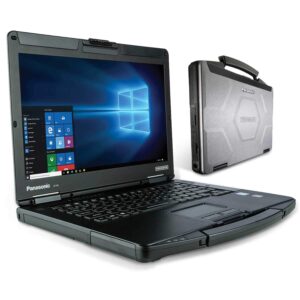 Panasonic Toughbook 54, CF-54, Intel Core i5-5300U, 14.0" FHD, Gloved Multi Touch, 128GB SSD, 8GB, Wi-fi, TPM, BT, 4G LTE, Dual Pass, Backlit Keyboard, DVD Multi-Drive, Webcam, Win 10 Pro (Renewed)