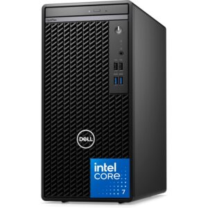 Dell Optiplex 7010 Tower Business Desktop, 13th Gen Intel i7-14700K Processor (20-Cores, Up to 5.6 GHz), 64GB RAM, 2TB PCIe SSD, DVD-RW, DP Port, HDMI, Wi-Fi + Bluetooth, Windows 11 Pro