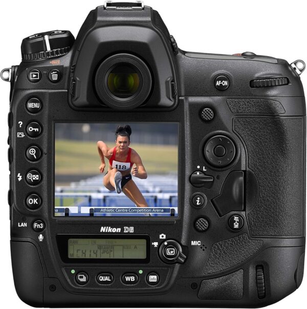 Nikon D6 FX-Format Digital SLR Camera Body, Black - Image 5