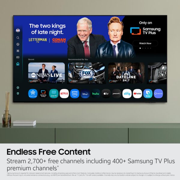 SAMSUNG 83-Inch Class OLED S85F 4K Smart TV (2025 Model) NQ4 AI Gen2 Processor, 4K AI Upscaling, OLED HDR, Pantone Validated, Samsung Vision AI, Alexa Built-in - Image 8