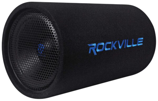 Rockville RTB12A 12" 600w Powered Subwoofer Bass Remote+Amp Kit - Image 4