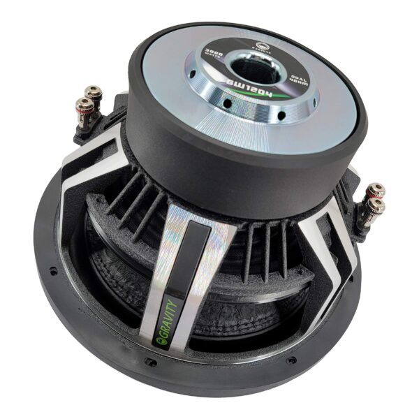 Car Vehicle Subwoofer Audio Speaker - 15 Inch Competition Grade Pressed Paper Cone, 2 Ohm DVC, Advanced Air Flow, 3500W Power for Stereo Sound System - Gravity Warzone GW15D2 (1 Subwoofer) - Image 4