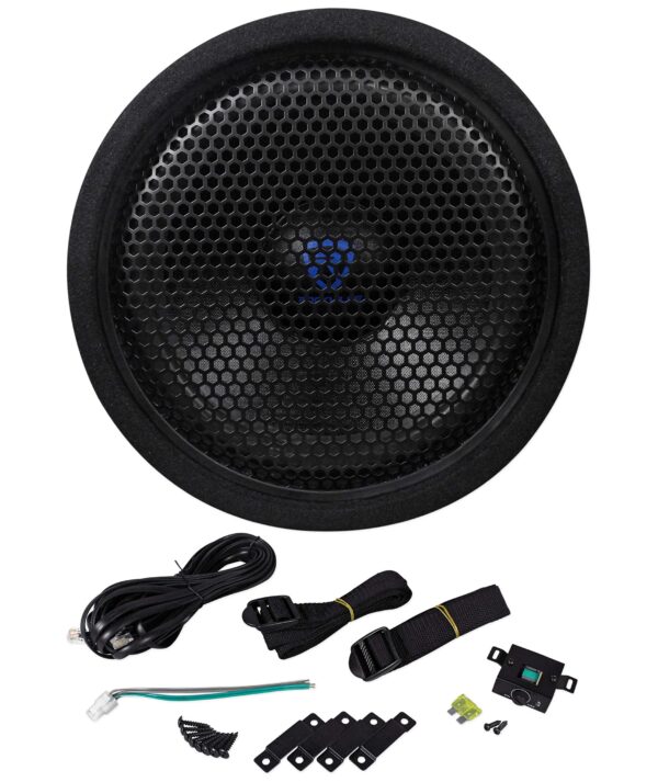 Rockville RTB12A 12" 600w Powered Subwoofer Bass Remote+Amp Kit - Image 8