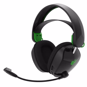 PDP Phantom Air Dual-Mode Wireless Gaming Headset for Xbox Series X|S, Xbox One, PC - Bluetooth, Rechargeable 35-Hour Battery, 50mm Drivers, On-Ear Headphone Controls, Officially Licensed: Black