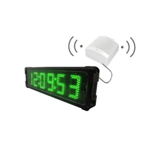 KKKMart Digital Countdown Stopwatch Timer with Loud Speaker, Aluminum Alloy, 5" for Living Room, Office, Classroom, Gym(White Timer)