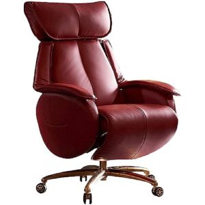 ZSLKDL Electric Recliner High Back Office Desk Chair Executive Rotary Office(D)