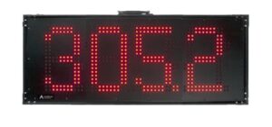 Alzatex Dual Four-Digit LED Timer Display with 10" Digits