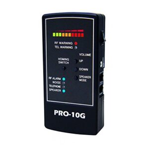 Spy-Hawk Security Products Pro-10G The # 1 GPS Tracker Finder - Law-Grade Counter Surveillance Bug Sweep - Professional Handheld Detection of Active GPS Trackers, Mobile Phones (Renewed)