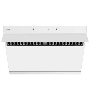 FOTILE JQG7507-W 30" Under Cabinet or Wall Mount Kitchen Range Hood 1100 CFM 4 Speed Level with LED Lights, Fingerprint Resistance and Motion Control