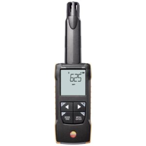 Testo 535 Digital CO2 Detector – Air Quality Monitor for Precise Carbon Dioxide Measurements up to 10000ppm – CO2 Monitor with Audible Alarms – Air Quality Tester with App Compatibility