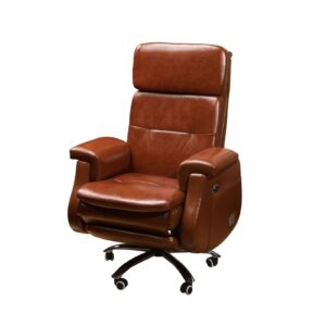 Desk Chairs with Wheels,Comfortable Office Chair,Executive Office Chair, Home Office Desk Chairs Boss Chair Electric Office Chairs, Computer Gaming Chairs, Comfortable Cowhide Adjustable Chairs, Swive