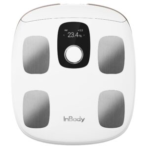 InBody Dial H30 Digital Smart Scale - Body Weight, Body Fat Percentage, and Muscle Mass - Fitness Accessory for Men & Women - Wi-Fi, Bluetooth and InBody App - FSA/HSA Eligible