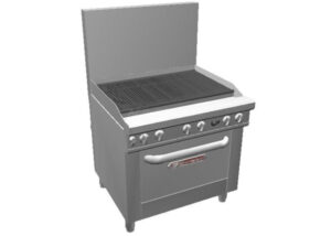 Southbend 436D-3C 36" Ultimate Restaurant Gas Range w/ 36" Charbroiler & Standard Oven