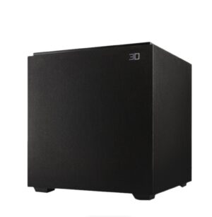 Definitive Technology Descend DN12 12" Subwoofer (2021 Model) - Optimized for Movies and Music, New 3XR Architecture, 1500W Peak Class H Amplifier & (2) Pressure-Coupled 12" Bass Radiators, Black