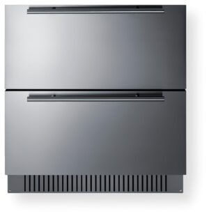 Summit SPR3032DADA 30-Inch ADA Compliant 2-Drawer Refrigerator, Built-In Installation, LED Lighting, Digital Thermostat, Anti-Slam Drawers, Open Drawer Alarms