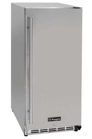 Kegco HK-15BC-SS Beverage Center, 15" Wide, Solid Door