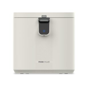 FoodCycler Eco 5 - Award-winning Home Food Processor and Recycler - Kitchen Countertop Compost Alternative - Electric Food Waste Disposer - Odorless Food Waste Bin - 5L Bucket Capacity (White)