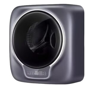 3KG Mini Wall Mounted Automatic Washing Machine and Spin Dryer, Front Load Tumble Laundry with Control Panel and APP,Perfect for Apartment/Hotel/Home