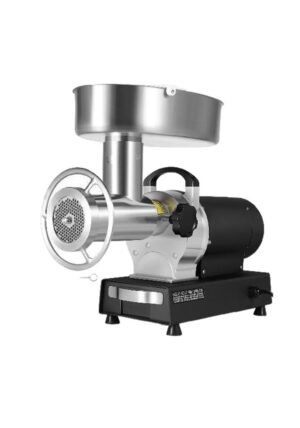 992 Lb/H Electric Meat Grinder Carbon SteelI industrial Meat Mincer w/ 2 Blade 3 Grinding Plates Sausage Maker & Kubbe Kit,Precision and Superior