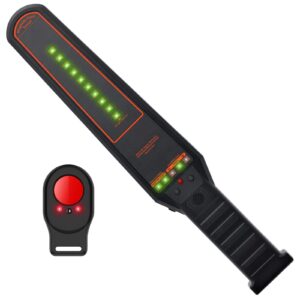 KEULGOUL Hidden Camera Detector Camera Finder Bug Listening Devices Detector Tracker Detector Protect Your Privacy for Hotels Car Office Home Travel