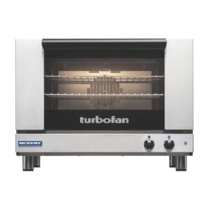 Moffat Turbofan Full Size Countertop Electric Convection Oven - Manual Control, Single Deck, 208v/50/60/1ph