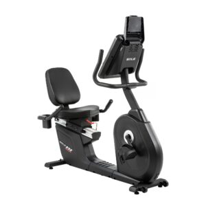 Sole Fitness R92 Recumbent Exercise Bike, Advanced Exercise Equipment for Home Workouts, Bluetooth, Touch Screen, Gym Equipment, Recumbent Bikes for Adults (Sole R92)
