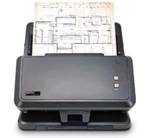 Plustek Wide-Format Color Duplex Document Scanner S30, for Large-Format Document Scan, Scans Wide Up to 12" and Long Up to 200", 100-Sheet Duplex Auto Document Feeder