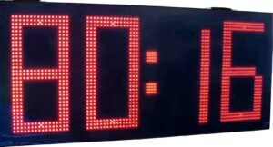 Alzatex Six-Digit LED Timer Display with 24" Digits